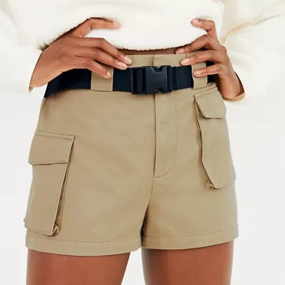 Aritzia TNA Cargo 3" Short- High Waisted Cargo Shorts- Medium - Picture 2 of 13